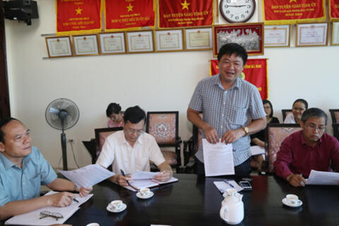 Hội nghị giao ban công tác báo chí tháng 5, định hướng thông tin tuyên truyền tháng 6 năm 2018