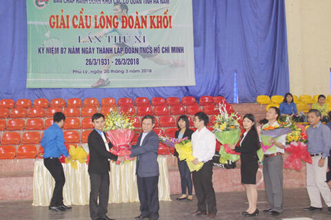 Giải cầu lông Đoàn Khối các cơ quan tỉnh lần thứ XI năm 2018