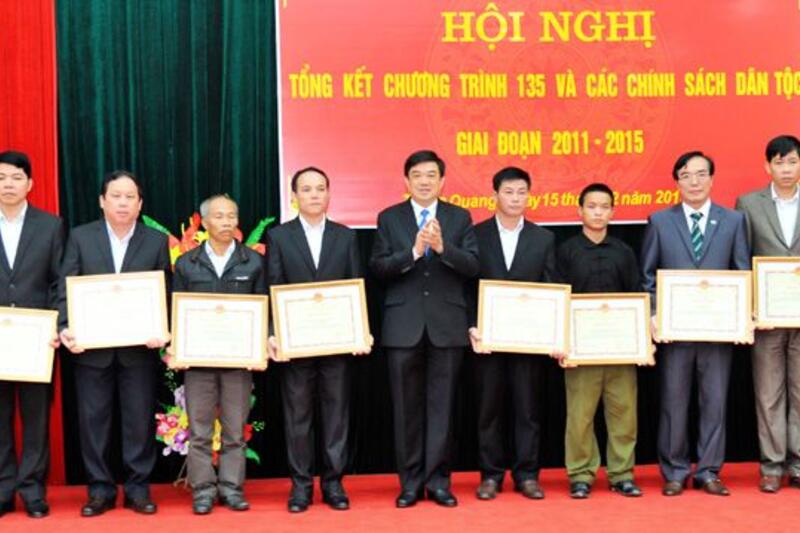Na Hang: Hội nghị Tổng kết chương trình giảm nghèo và các chính sách dân tộc giai đoạn 2011 - 2015