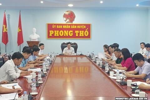 Phong Thổ đánh giá Kết quả thực hiện  03 chương trình Mục tiêu quốc gia tháng 5/2023
