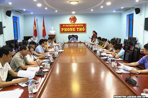 Hội nghị liên tịch thống nhất thời gian, nội dung 2 kỳ họp giữa năm của HĐND huyện