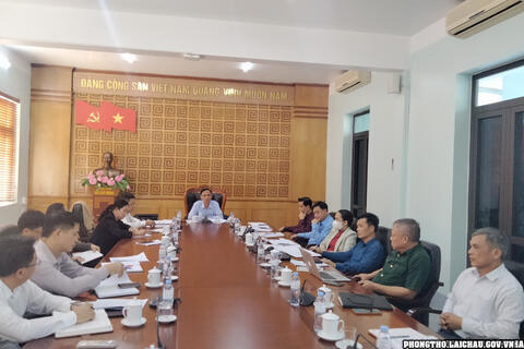Hội nghị giao ban khối đảng, đoàn thể quý IV năm 2023