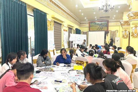 Phong Thổ tập huấn kỹ năng cho thành viên Hội đồng trẻ em huyện