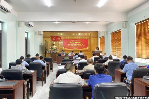 Hội nghị BCH Đảng bộ xã Phong Thổ lần thứ Nhất, nhiệm kỳ 2025-2030