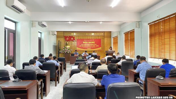 Hội nghị BCH Đảng bộ xã Phong Thổ lần thứ Nhất, nhiệm kỳ 2025-2030
