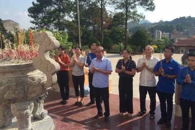Chi đoàn Ban Quản lý Khu kinh tế cửa khẩu Đồng Đăng - Lạng Sơn,  tỉnh Lạng Sơn phối hợp tổ chức các hoạt động tri ân kỷ niệm 73 năm Ngày thương binh, liệt sĩ (27/7/1947 - 27/7/2020)